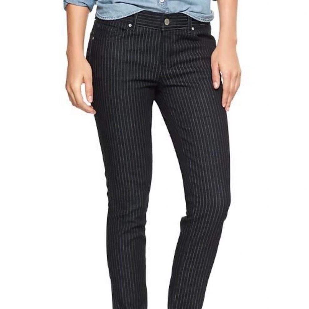 NWT Gap Pinstripe Always Skinny Jean